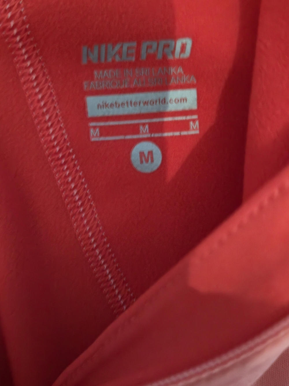 Nike Red Women's Polo Top